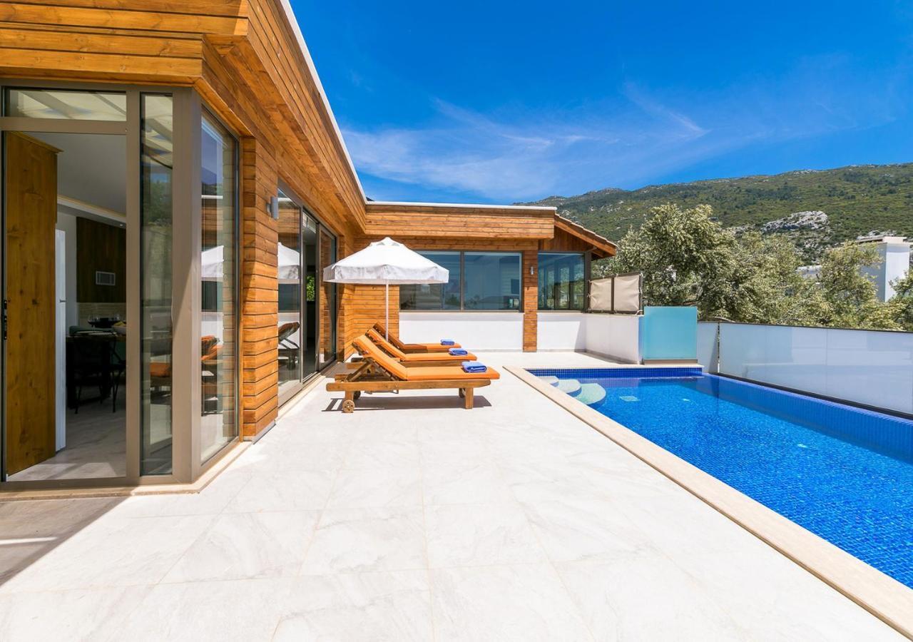 Villa 2 Sleeps 4 Isolated Honeymoon-Villa Sardunya Каш Экстерьер фото